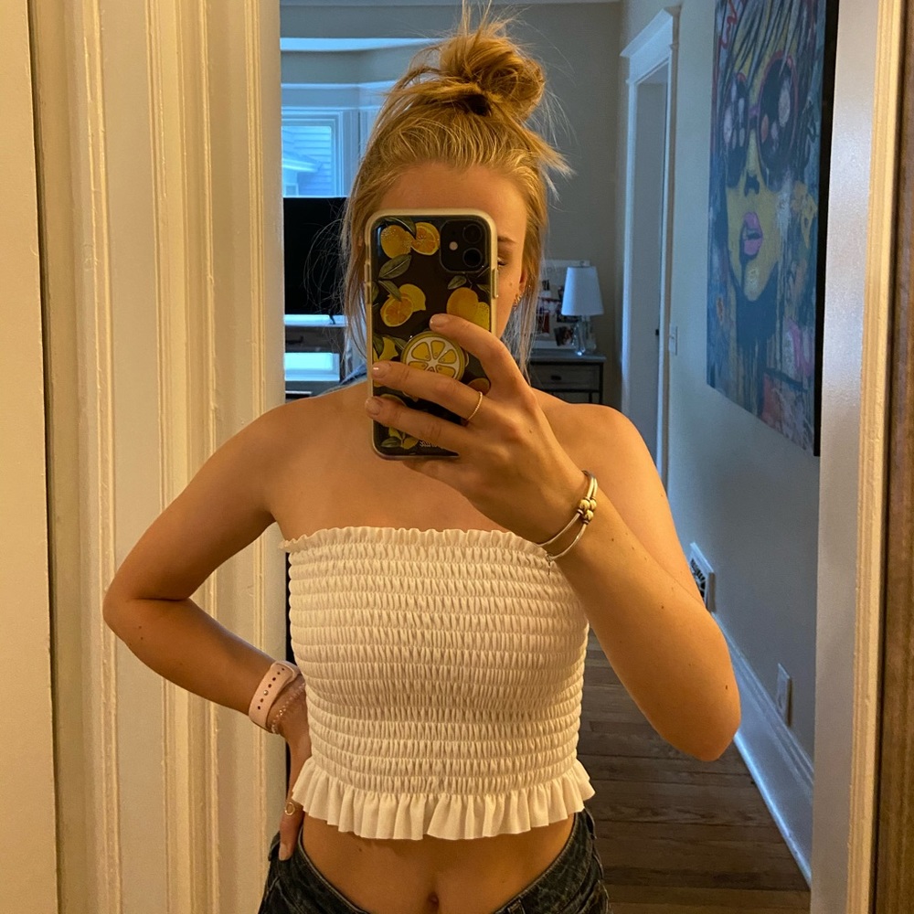 White Tube Top
